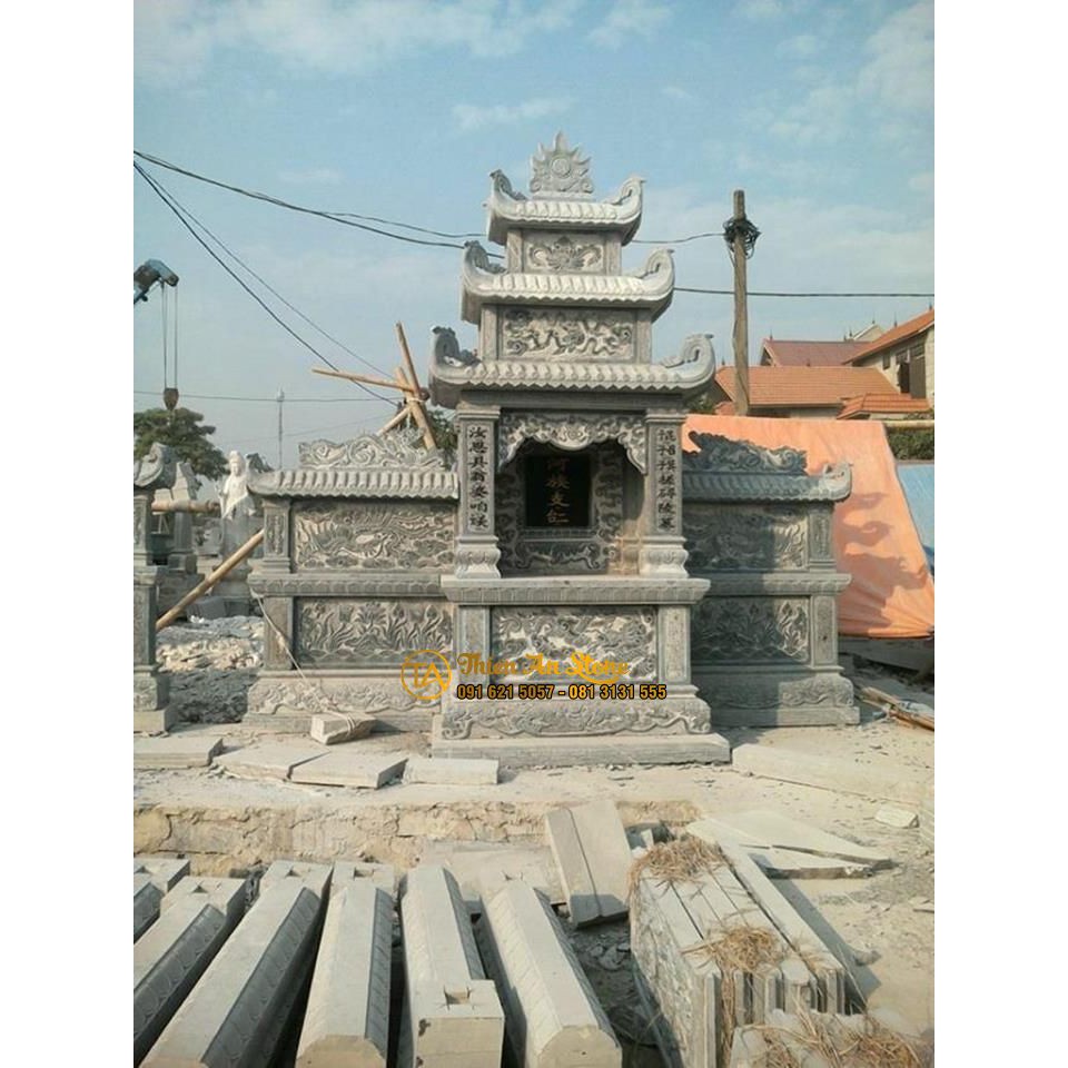Lăng Mộ Đá Giá Bao Nhiêu Nguyên Khối LMD58