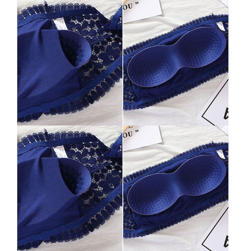 Áo Lót Nữ Không Dây Phối Ren