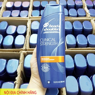 ( MẪU MỚI ) Dầu Gội Trị Gàu Head And Shoulder Clinical Strength 400ml