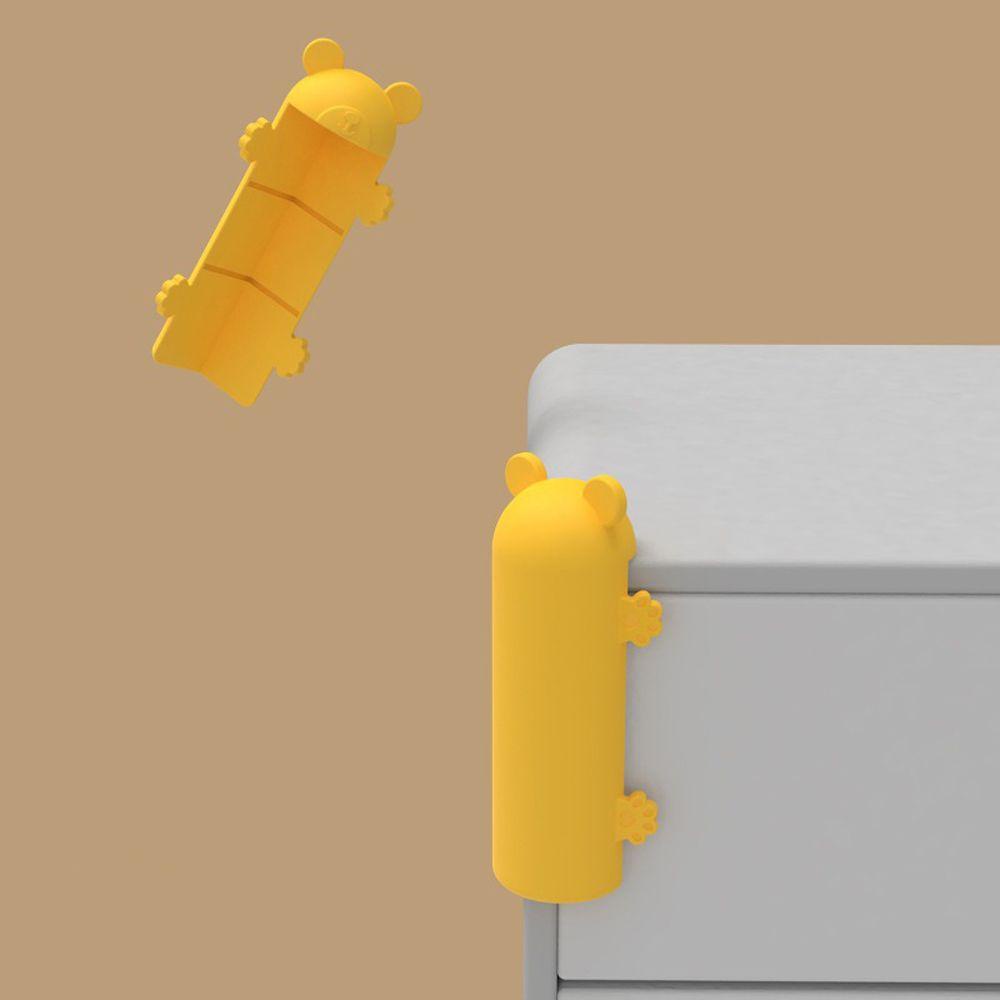 Set 4 Vỏ Bọc Góc Cạnh Bàn Mềm Mại Chống Va Chạm Bảo Vệ An Toàn Cho Bé