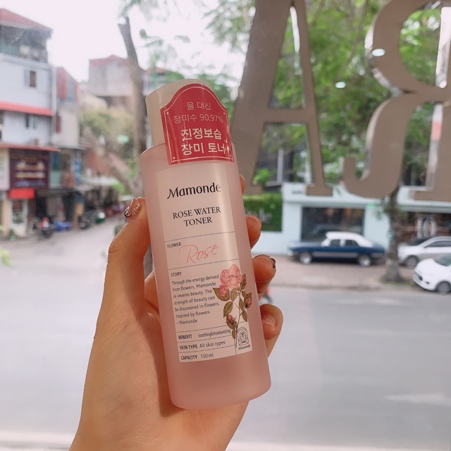 Toner hoa hồng Mamonde | Rose Water Toner Mamonde