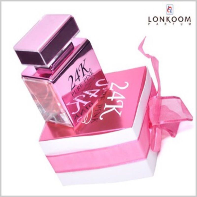 NƯỚC HOA NỮ LONKOOM 24K PURE PINK 100ML