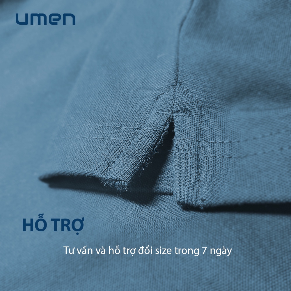 Áo thun Polo nam vải cotton cá sấu co giãn 4 chiều, xuất xịn chuẩn size - UMEN | BigBuy360 - bigbuy360.vn