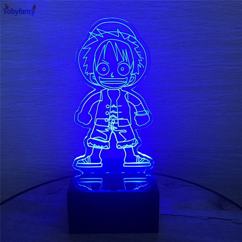 Đèn led 3D One Piece (mẫu 2)
