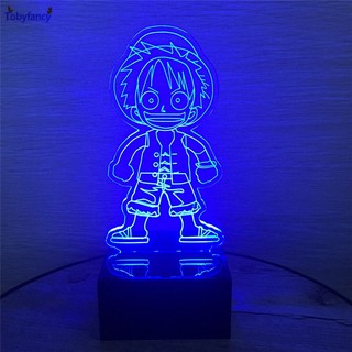 Đèn led 3d one piece
