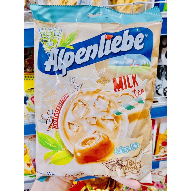KẸO MENTOS/ALPENLIEBE TÁO CAM/CÀ PHÊ DỪA/BẠC HÀ SOCOLA/DÂU NHO 300G