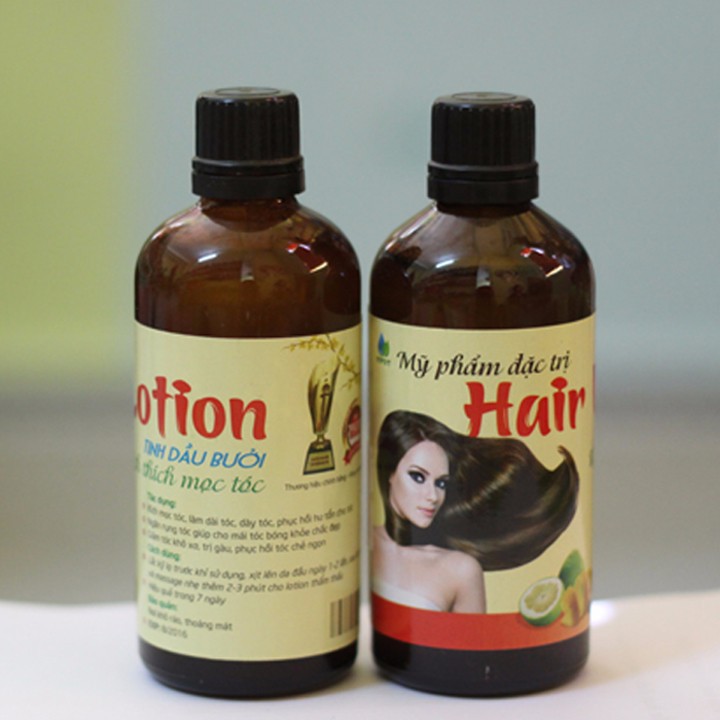 Combo 5 chai Tinh Dầu Vỏ Bưởi Kích Thích Mọc Tóc Nguyên Chất - BX1178