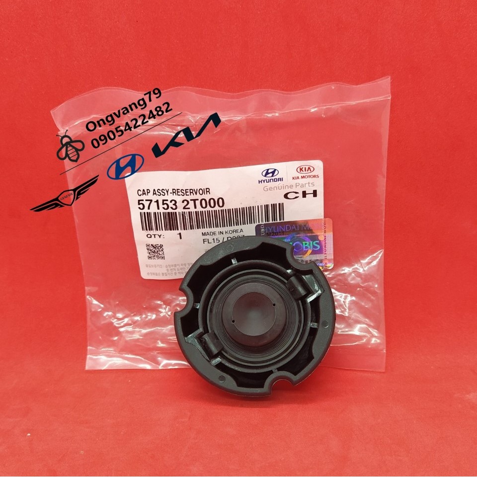 Nắp bình dầu trợ lực xe Hyundai Starex, Hyundai Solati - Ms: 571532T000