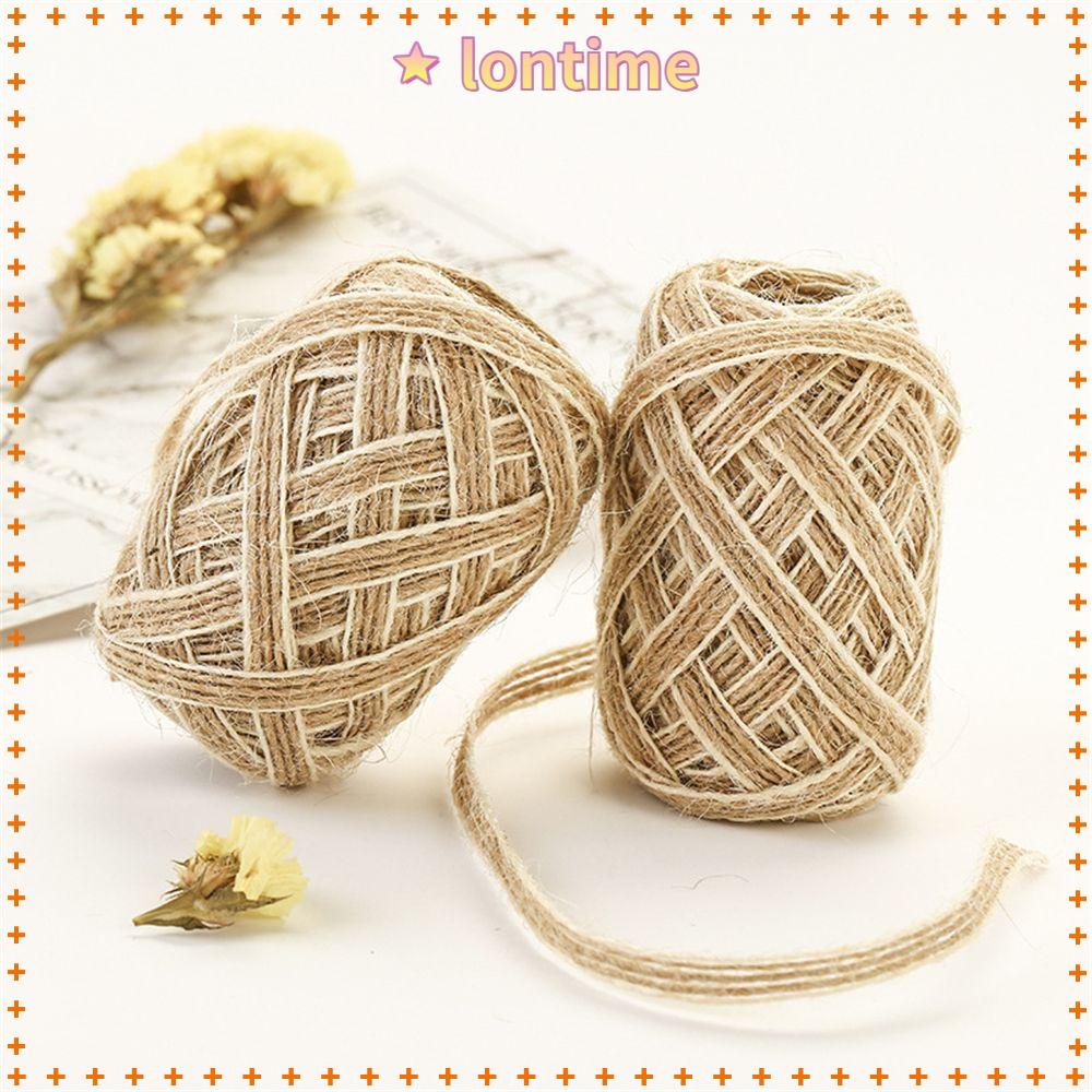 Cuộn dây thừng 0.5mm dài 5/10m tiện dụng trang trí tiệc cưới phong cách cổ điển