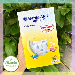 (KHÔNG VIỀN) Khẩu Trang Y Tế Cao Cấp Dành Cho Trẻ Em ANYGUARD