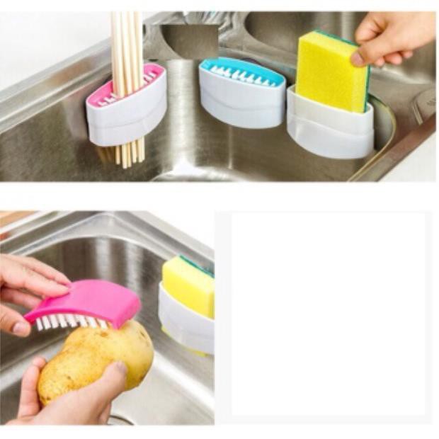 DỤNG CỤ CỌ ĐŨA, RỬA DAO ĐA NĂNG KT: 11x6x4cm