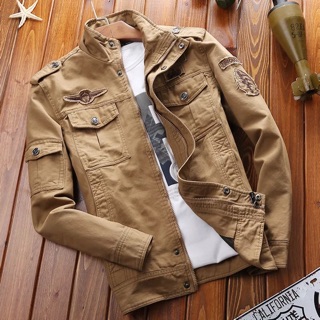 Áo khoác Nam Áo Jacket Quân Đội Mỹ cao cấp chất đẹp