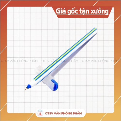 Bút nến THIÊN LONG, bút bi CANDEE đầu bi 0.6mm TL093 mực xanh, đen, mực đều cầm êm chắc chắn hàng chính hãng cao cấp