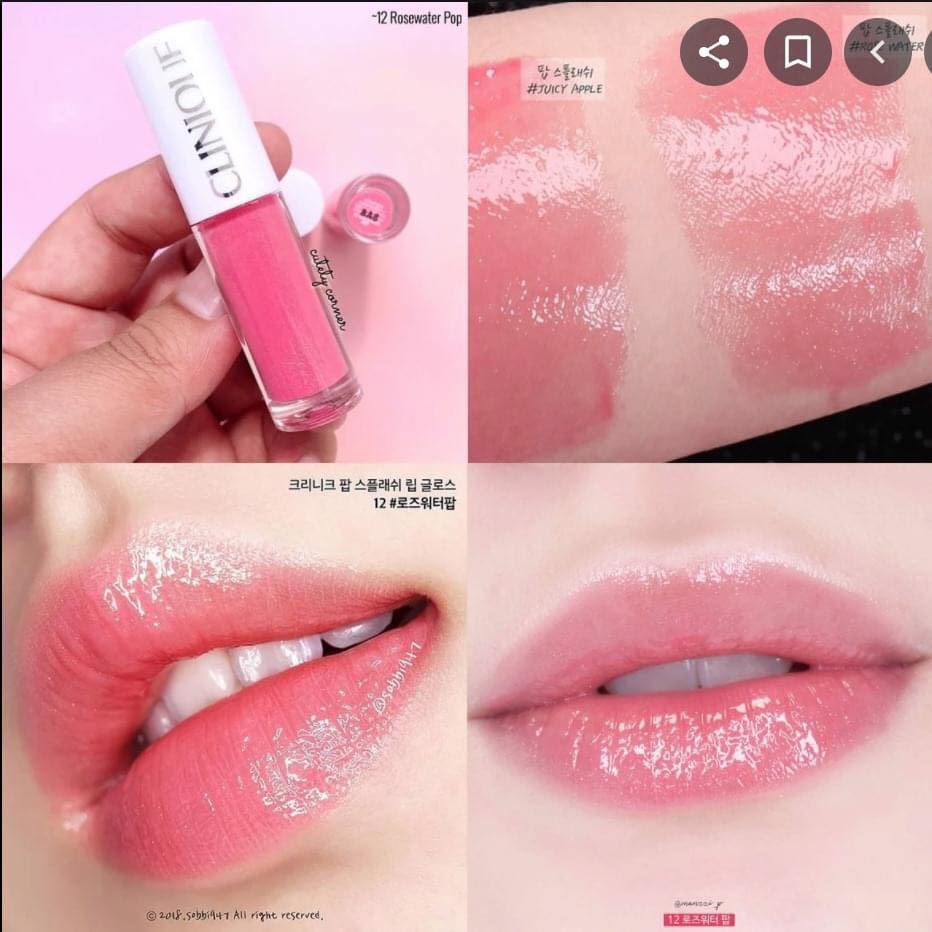 Son dưỡng Clinique Pop Splash mini unbox