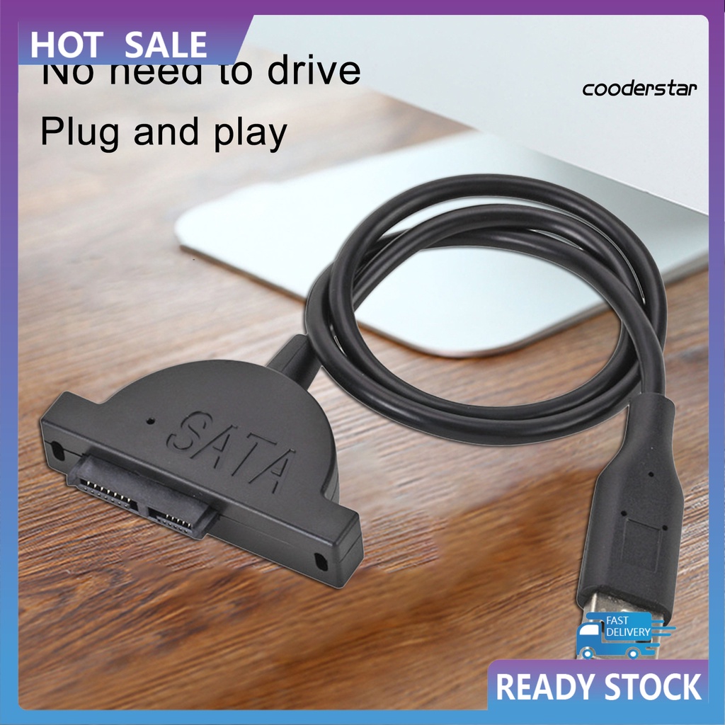 Dây Cáp Chuyển Đổi Dn-Pj Sata 7 + 6 13pin Sang Usb Tpe Usb 2.0 Cho Laptop