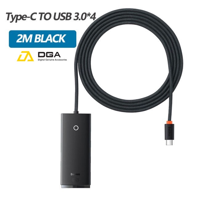 Hub Mở Rộng Chuyển Đổi Kết Nối Type C Sang USB A Baseus Lite Series