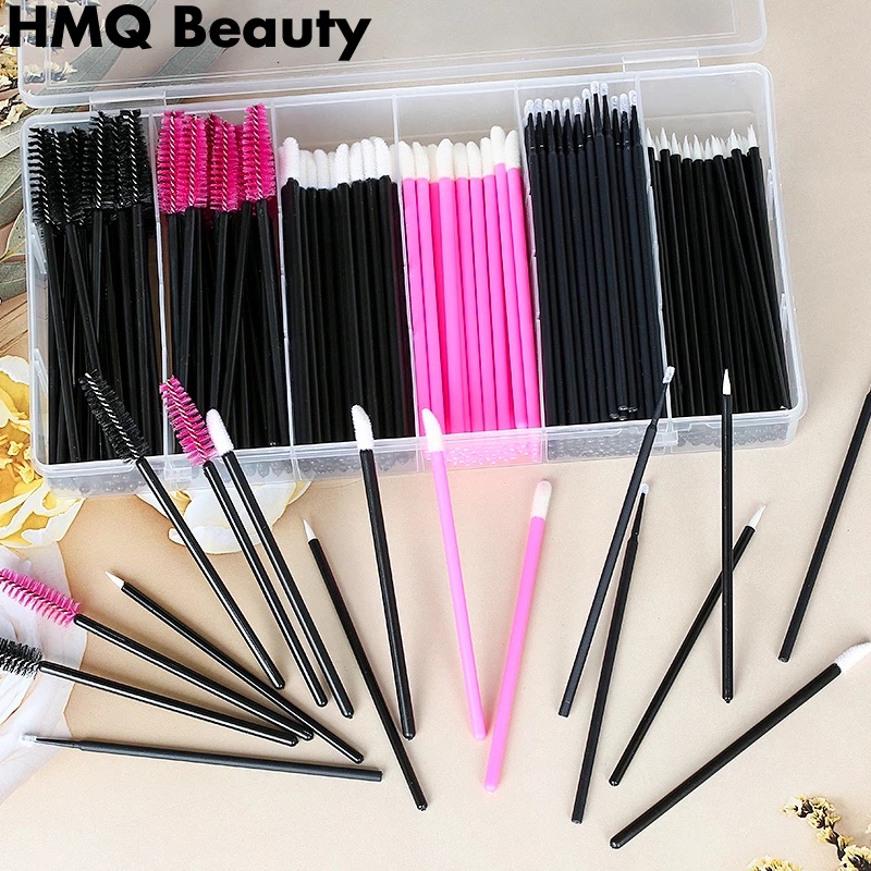 Mở rộng tóc Mi 311, với bàn chải Mi Micro, sử dụng Mascara để thoa son môi vào thiết bị trang điểm