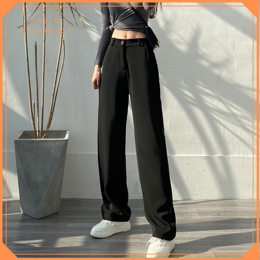 Quần Ống Rộng Nữ Lưng Cao Cạp Chun Dài Quần 92cm TEP VENUS QRT922 | BigBuy360 - bigbuy360.vn