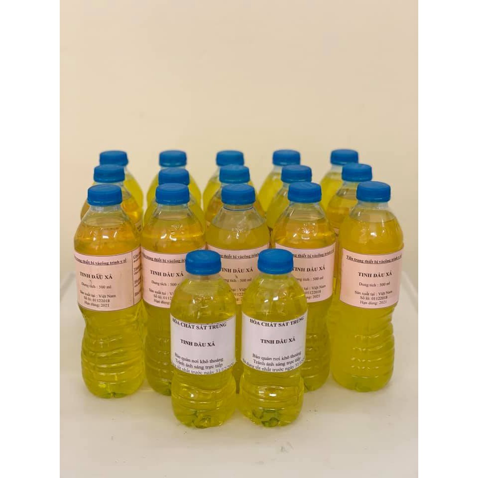 Tinh dầu sả sát trùng đuổi muỗi (chai 500ml)