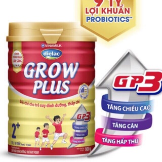 Sữa bột growplus 2+ lon 900g