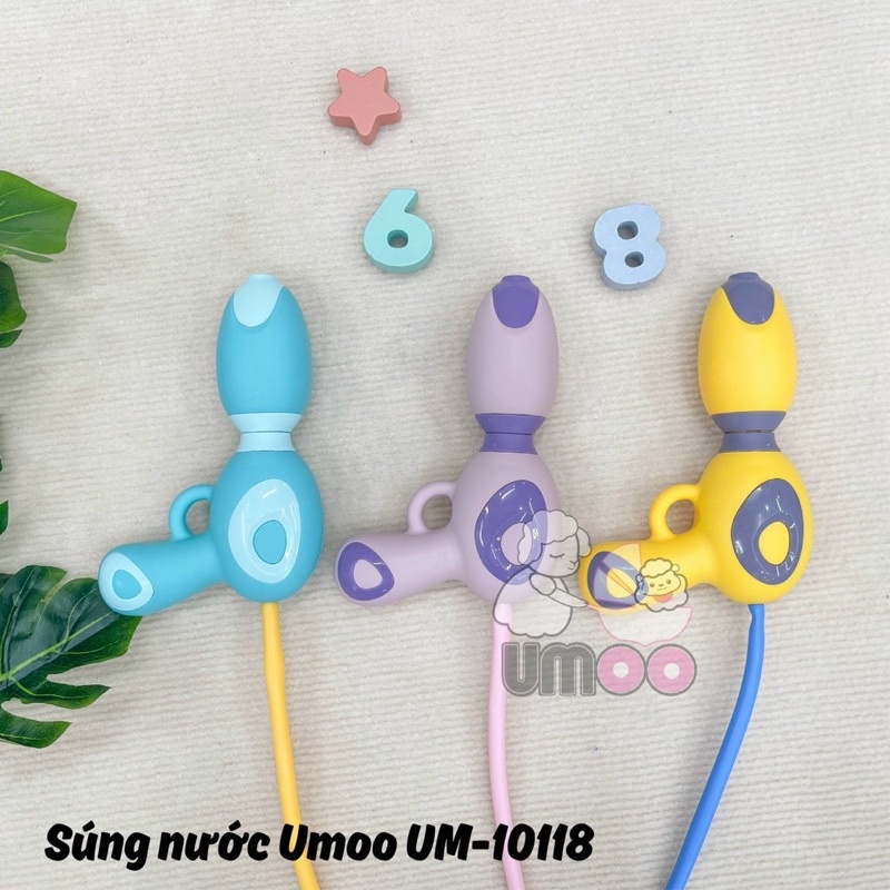 Súng nước cho bé, Balo súng bắn nước Umoo, đồ chơi ngoài trời đi biển hồ bơi cho bé