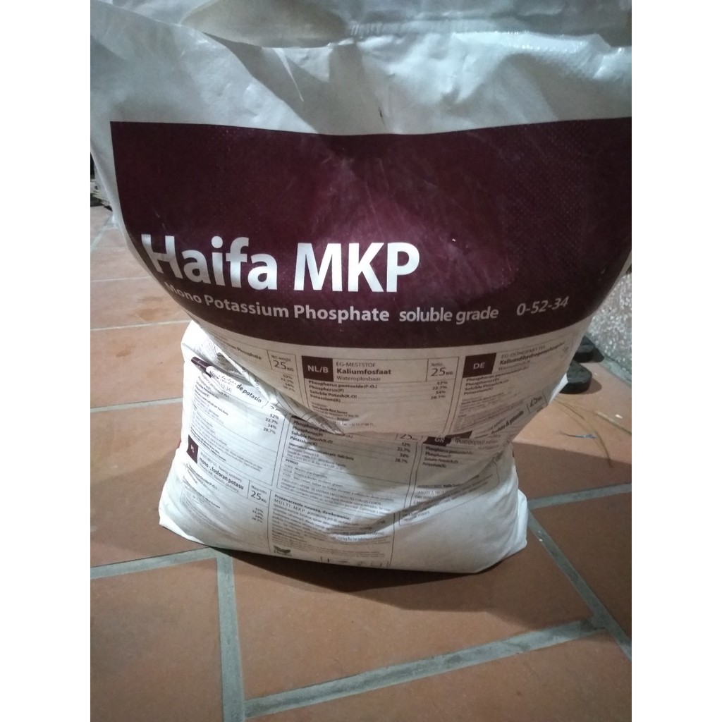 1 kg phân bón MKP Haifa - Kích ra hoa, làm bông  (chia lẻ đóng túi zip, có video bóc hàng) (Hà Nội)