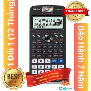 MÁY TÍNH Casio FX 580VNX (Bảo Hành 07Năm 1 đổi 1) Casio 580VN X