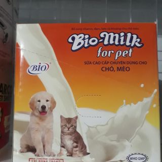 Sữa bột chuyên dụng cho chó mèo Bio milk 100g