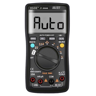 Đồng hồ đo điện áp ac / dc đa năng 6000 màn hình hiển thị lcd