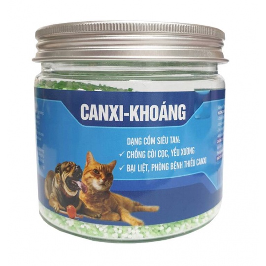 Cốm Dinh Dưỡng Chó Mèo Hỗ Trợ Canxi | CANXI KHOÁNG 200GRAM