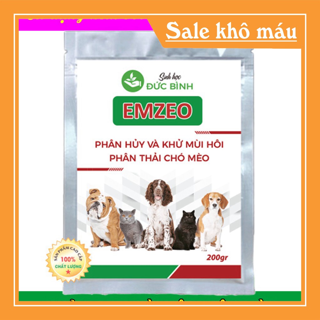 Khử mùi hôi phân chó mèo và thú cưng - Thuốc khử mùi hôi cát mèo