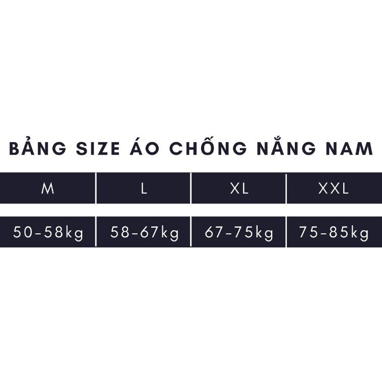Áo chống nắng nam 1 lớp La ro ma 2022