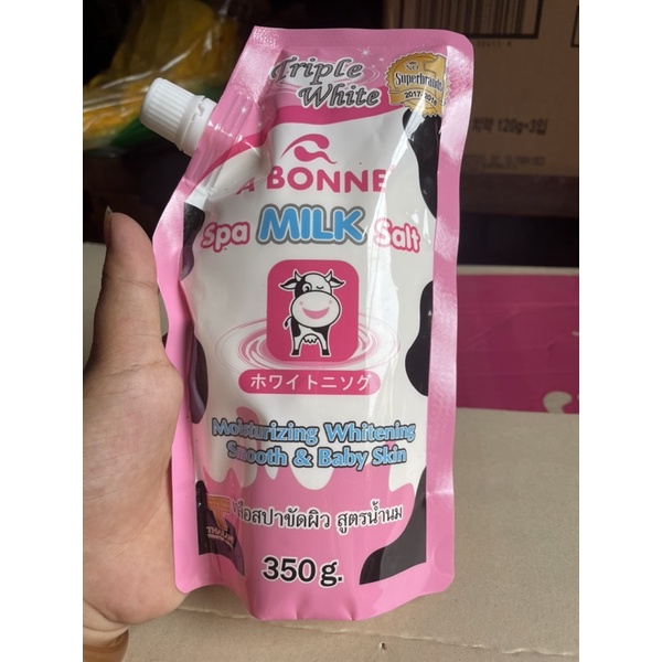 Muối tắm sữa bò A Bonne Thái Lan 350g chính hãng