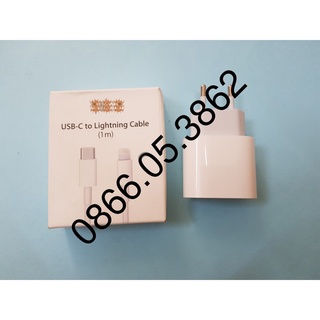 Bộ Sạc Nhanh PD 18W cho IPHONE 8/8 Plus/ X/XR/XS/XS MAX Chính Hãng