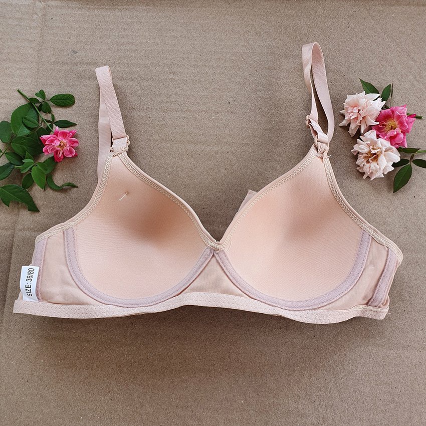 Áo lót ngực 639 - Ko Gọng - Chất Đúc su - Mút mỏng