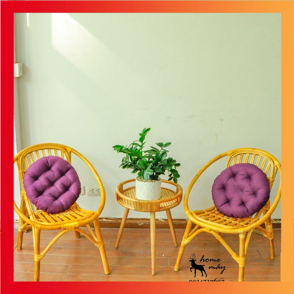 Ghế mây con sò CAO CẤP HOME MÂY - Lựa chọn cho quán cafe, khách sạn, và homestay
