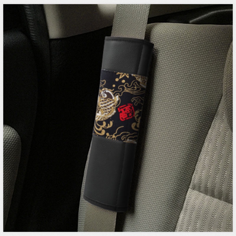 JDM dây đai an toàn đệm ô tô 2PC phổ cập phong cách nhật bản Đệm Bọc Dây Đai An Toàn Xe Hơi Thoải Vỏ bọc dây đai an toàn họa tiết xe hơi  trang trí  Bao bọc vai xe hơi sự bảo vệ Bọc vải đệm vai dây đai an toàn xe hơi phụ kiện nội thất ô tô