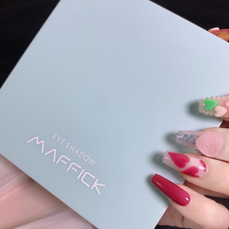 Bảng mắt xanh ngọc 16 ô Maffick nhiều màu xinh và nhũ bling bling xinh xắn - BM1101 (dễ vỡ ô nhũ)