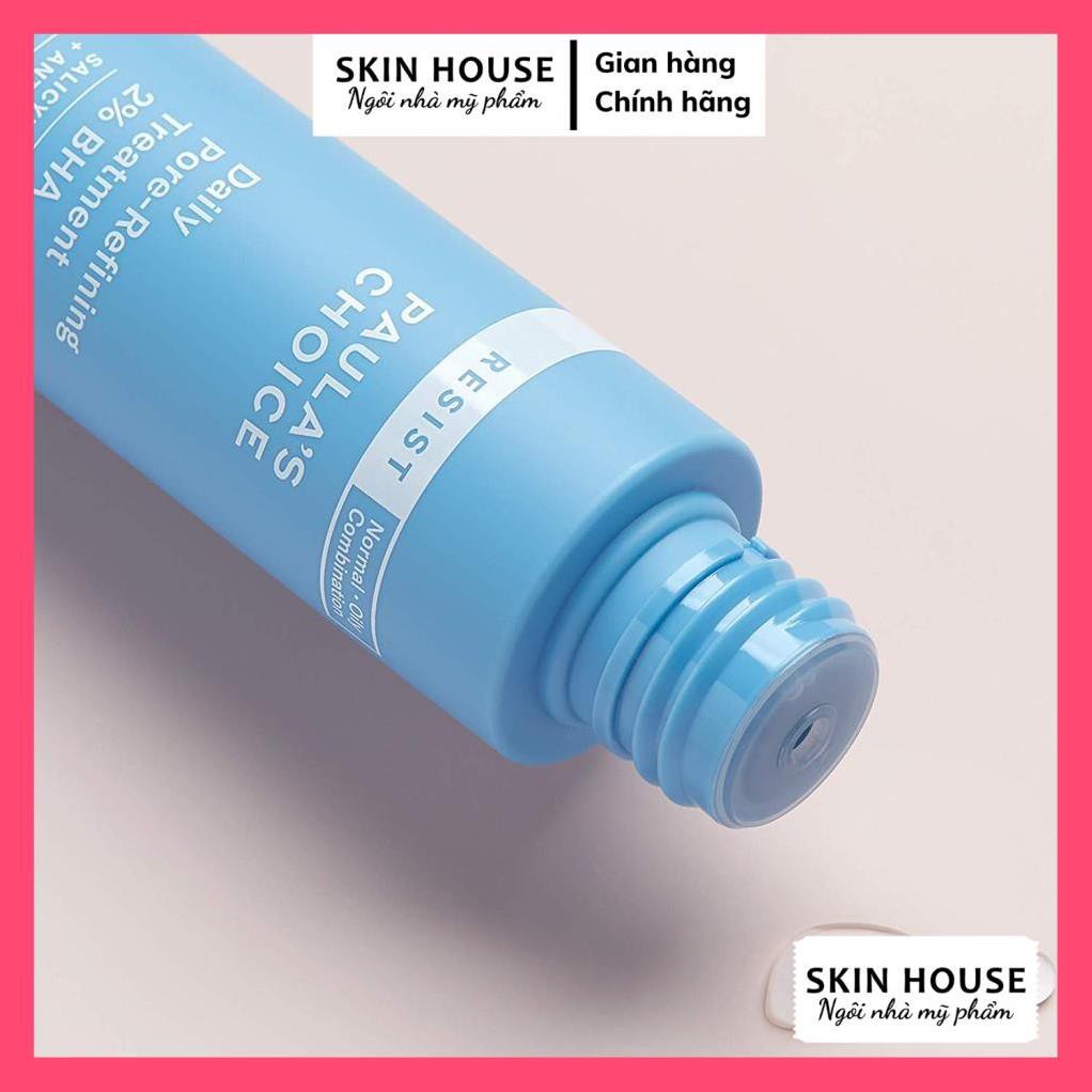 Dung Dịch Tẩy Da Chết,Se Khít Lỗ Chân Lông Paula's Choice Resist Daily Pore Refining Treatment 2% BHA 30ml