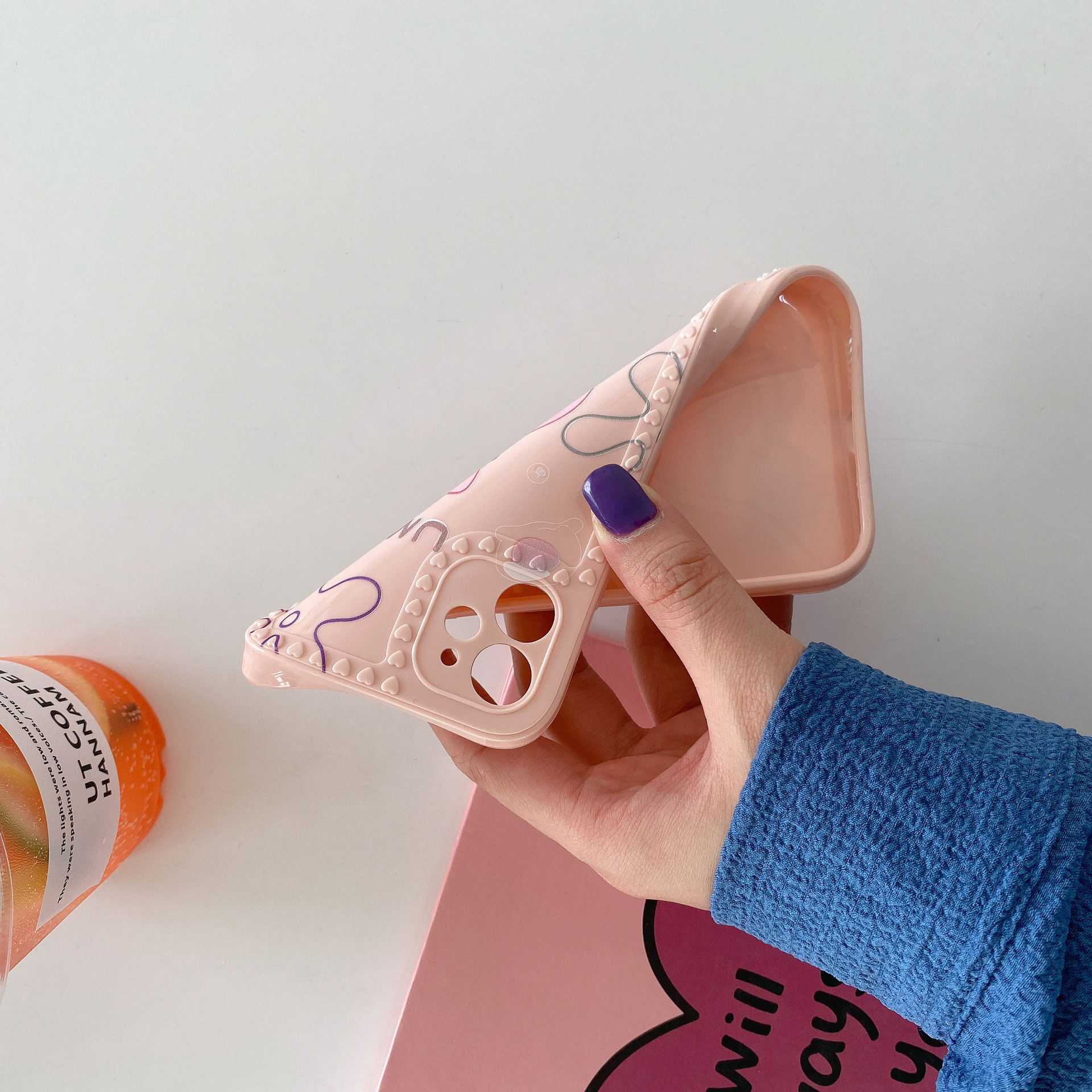 Ốp điện thoại silicone in khung ảnh Spongebob/bánh sao cho IPhone 12 Promax 11 Promax 11/8 Plus/12 Mini/7/8/X/XsMax | BigBuy360 - bigbuy360.vn