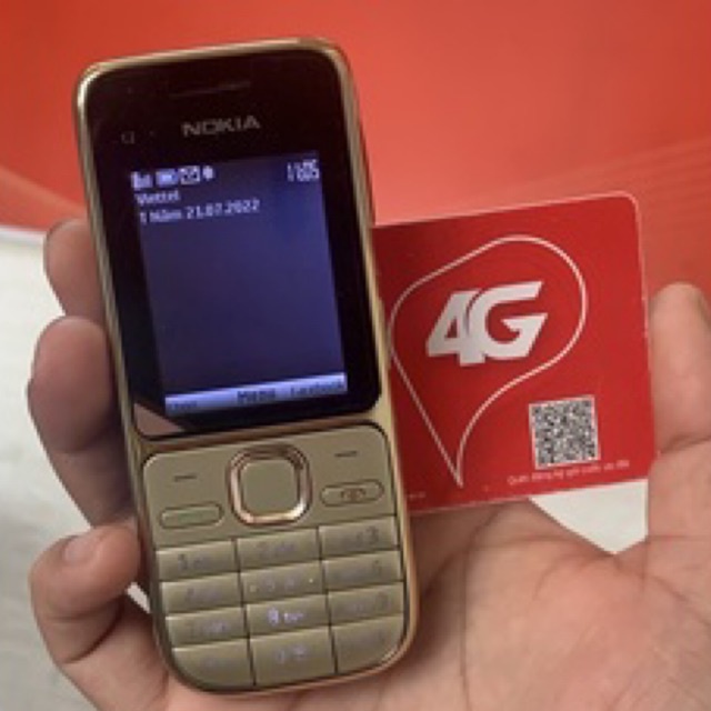 Máy Điện Thoại Kích Sim Nokia C2-01 - Máy 3G không Cần Tắt Máy