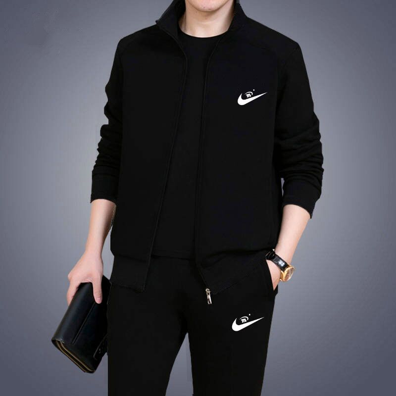 Bộ Đồ Thể Thao Áo Khoác Hoodie Phối Quần Dài Thiết Kế Cá Tính Cho Nam | BigBuy360 - bigbuy360.vn