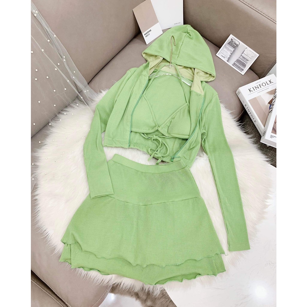 ❤️ SET 3 MÓN CHÂN VÁY TẦNG