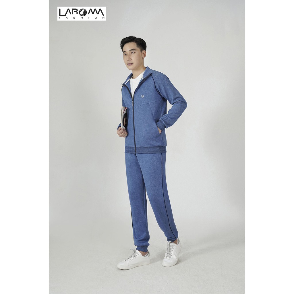 Laroma bộ quần áo nỉ nam khóa kéo 2 | Giữ ấm - Khử mùi | BigBuy360 - bigbuy360.vn