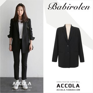 (Hàng Đẹp)Ảnh thật 3 hình cuối-Áo blazer thu đông phiên bản Hàn Quốc
