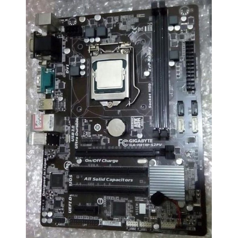 main giga h81m-s2pv, có fe, tặng keo tản nhiệt | BigBuy360 - bigbuy360.vn