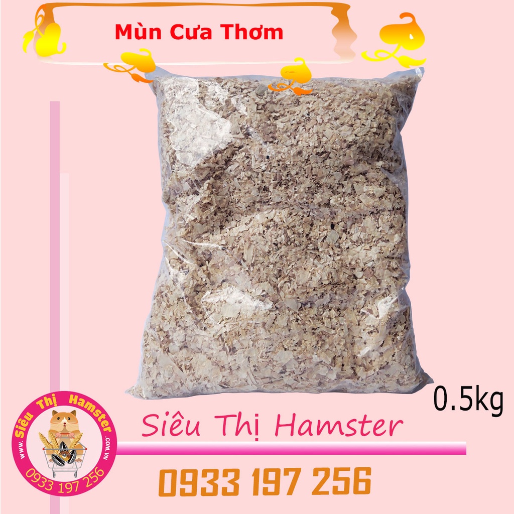 Mùn cưa thơm lót chuồng cho hamster