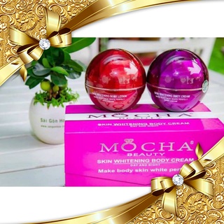 Kem mocha trắng da body bạch sứ