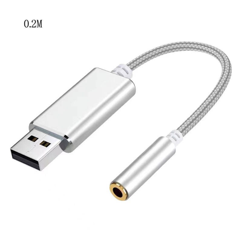Dây Cáp Chuyển Đổi Cổng Usb Sang Cổng Tai Nghe 3.5Mm Cho Apple
