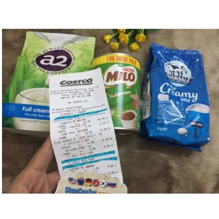 Sữa A2 Úc và Milo úc